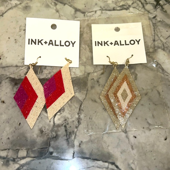 Ink + Alloy Jewelry - INK + ALLOY beaded lightweight earrings